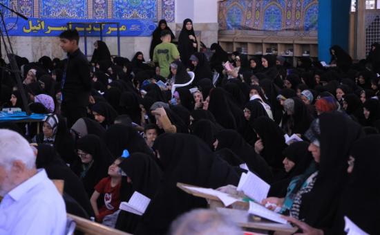 دعای عرفه در آستان مقدس حضرات سیدان الکریمان طنین انداز شد-1446 
