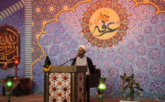 دعای عرفه در آستان مقدس حضرات سیدان الکریمان طنین انداز شد-1446 
