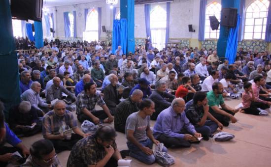 دعای عرفه در آستان مقدس حضرات سیدان الکریمان طنین انداز شد-1446 