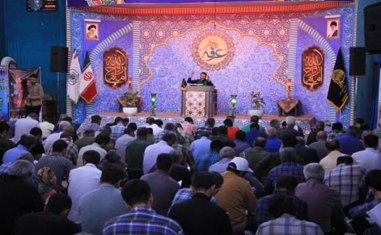دعای عرفه در آستان مقدس حضرات سیدان الکریمان طنین انداز شد-1446 
