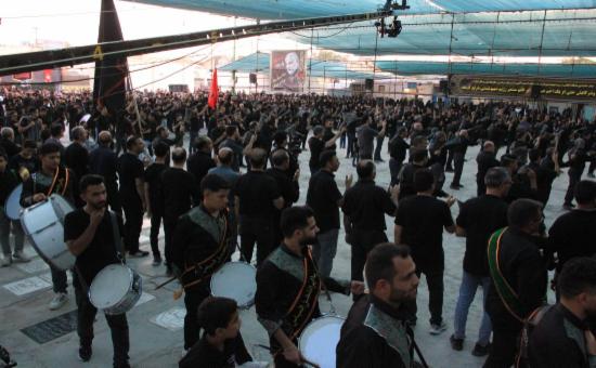 مراسم عزاداری عصر روز تاسوعا حسینی