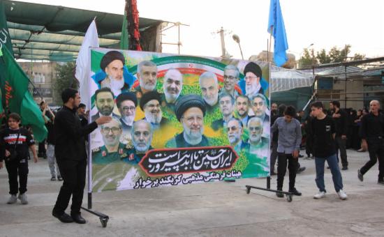 مراسم عزاداری عصر روز تاسوعا حسینی