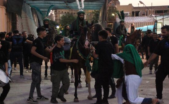 مراسم عزاداری عصر روز تاسوعا حسینی