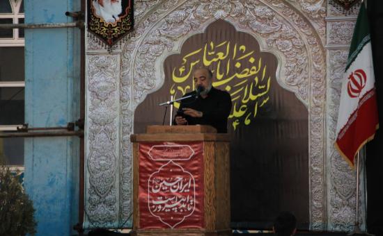 مراسم عزاداری عصر روز تاسوعا حسینی