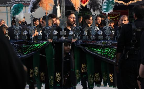 مراسم عزاداری عصر روز تاسوعا حسینی
