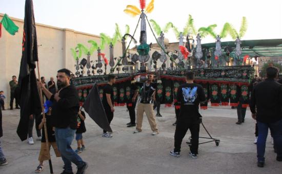 مراسم عزاداری عصر روز تاسوعا حسینی