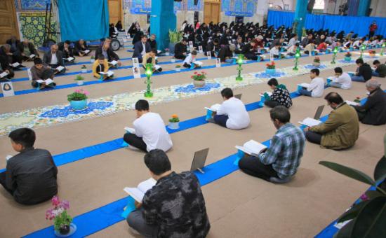 گزارش تصویری روز دوم آیین جزخوانی ماه مبارک رمضان ۱۴۴۷