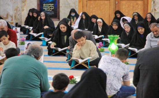 گزارش تصویری روز دوم آیین جزخوانی ماه مبارک رمضان ۱۴۴۷