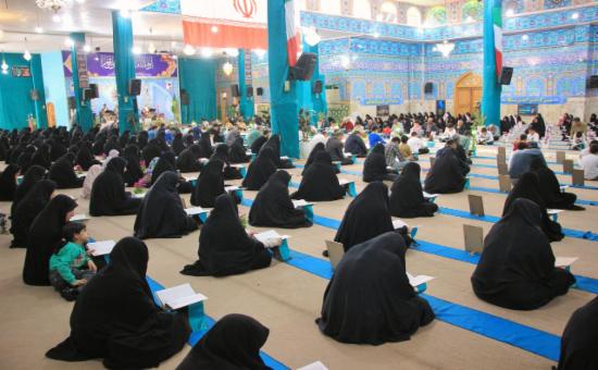 گزارش تصویری روز دوم آیین جزخوانی ماه مبارک رمضان ۱۴۴۷