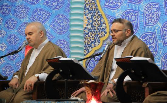 گزارش تصویری روز سوم آیین جزخوانی ماه مبارک رمضان ۱۴۴۷