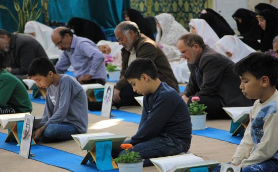 گزارش تصویری روز سوم آیین جزخوانی ماه مبارک رمضان ۱۴۴۷