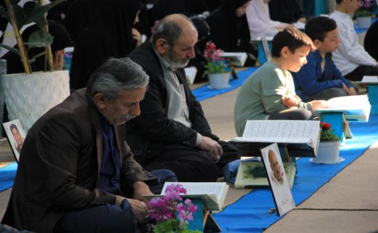 گزارش تصویری روز سوم آیین جزخوانی ماه مبارک رمضان ۱۴۴۷