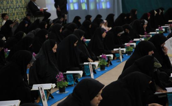 گزارش تصویری روز سوم آیین جزخوانی ماه مبارک رمضان ۱۴۴۷
