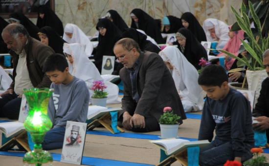 گزارش تصویری روز سوم آیین جزخوانی ماه مبارک رمضان ۱۴۴۷