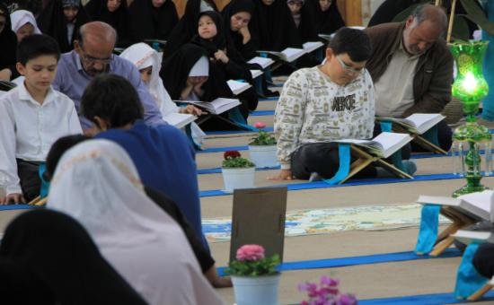 گزارش تصویری روز سوم آیین جزخوانی ماه مبارک رمضان ۱۴۴۷