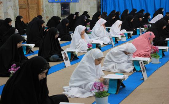 گزارش تصویری روز سوم آیین جزخوانی ماه مبارک رمضان ۱۴۴۷
