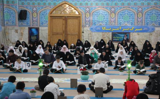 گزارش تصویری روز چهارم آیین جزخوانی ماه مبارک رمضان ۱۴۴۷
