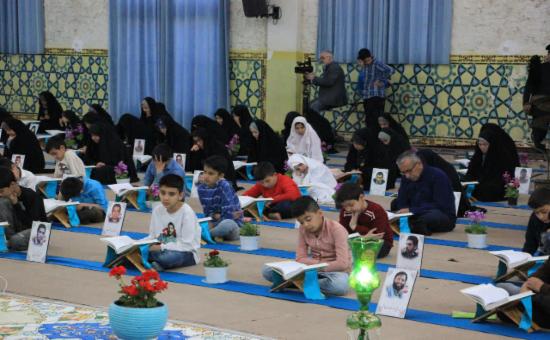 گزارش تصویری روز چهارم آیین جزخوانی ماه مبارک رمضان ۱۴۴۷