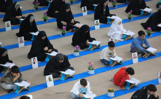 گزارش تصویری روز چهارم آیین جزخوانی ماه مبارک رمضان ۱۴۴۷