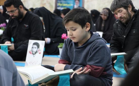 گزارش تصویری روز ششم آیین جزخوانی ماه مبارک رمضان ۱۴۴۷