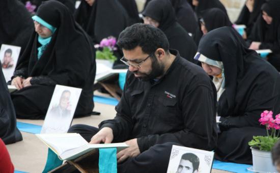 گزارش تصویری روز ششم آیین جزخوانی ماه مبارک رمضان ۱۴۴۷