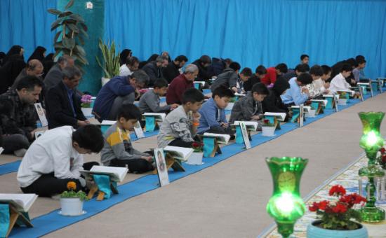 گزارش تصویری روز ششم آیین جزخوانی ماه مبارک رمضان ۱۴۴۷