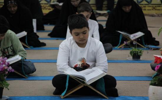گزارش تصویری روز ششم آیین جزخوانی ماه مبارک رمضان ۱۴۴۷