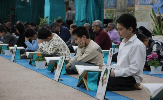 گزارش تصویری روز ششم آیین جزخوانی ماه مبارک رمضان ۱۴۴۷