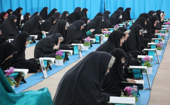 گزارش تصویری روز ششم آیین جزخوانی ماه مبارک رمضان ۱۴۴۷
