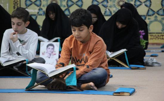 گزارش تصویری روز ششم آیین جزخوانی ماه مبارک رمضان ۱۴۴۷