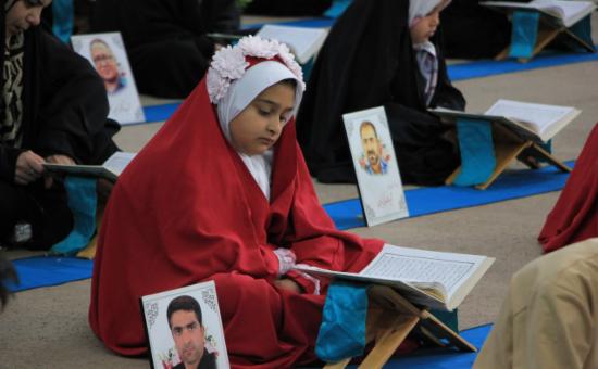 گزارش تصویری روز ششم آیین جزخوانی ماه مبارک رمضان ۱۴۴۷