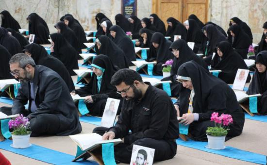 گزارش تصویری روز ششم آیین جزخوانی ماه مبارک رمضان ۱۴۴۷