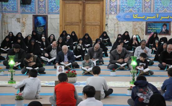 گزارش تصویری روز هفتم آیین جزخوانی ماه مبارک رمضان ۱۴۴۷