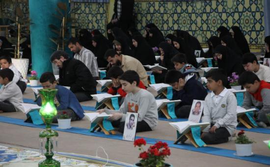 گزارش تصویری روز هفتم آیین جزخوانی ماه مبارک رمضان ۱۴۴۷