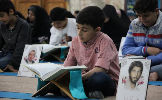 گزارش تصویری روز هفتم آیین جزخوانی ماه مبارک رمضان ۱۴۴۷