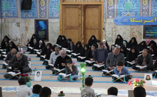 گزارش تصویری روز هفتم آیین جزخوانی ماه مبارک رمضان ۱۴۴۷