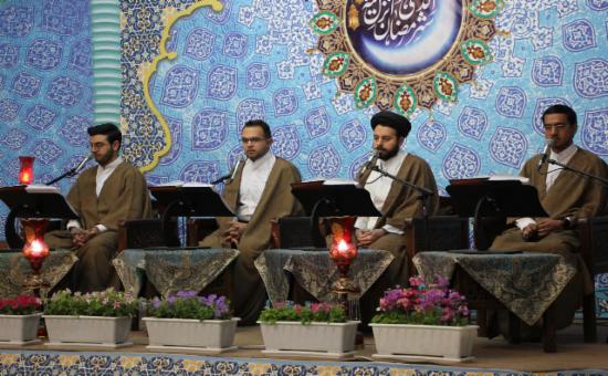 گزارش تصویری روز هفتم آیین جزخوانی ماه مبارک رمضان ۱۴۴۷