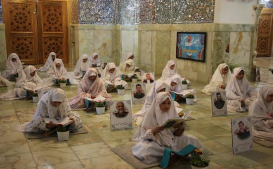 گزارش تصویری روز هفتم آیین جزخوانی ماه مبارک رمضان ۱۴۴۷