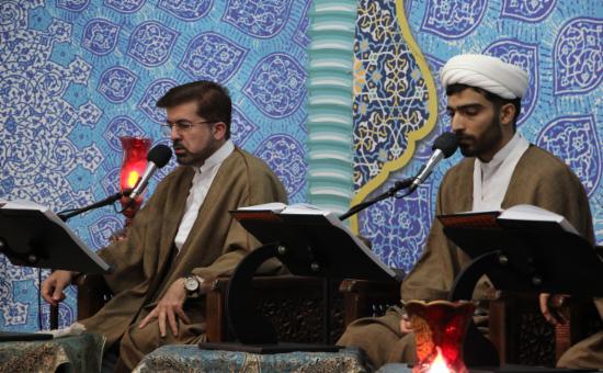 	گزارش تصویری روز نهم آیین جزخوانی ماه مبارک رمضان ۱۴۴۷
