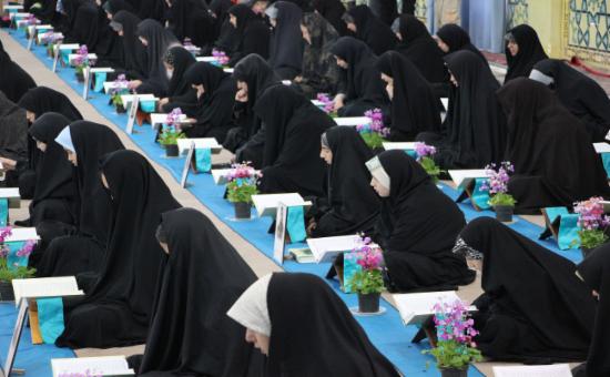 	گزارش تصویری روز نهم آیین جزخوانی ماه مبارک رمضان ۱۴۴۷