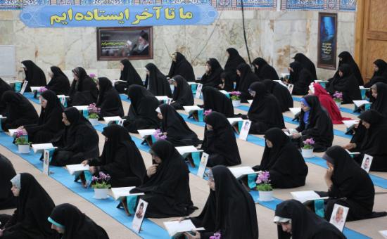 	گزارش تصویری روز نهم آیین جزخوانی ماه مبارک رمضان ۱۴۴۷