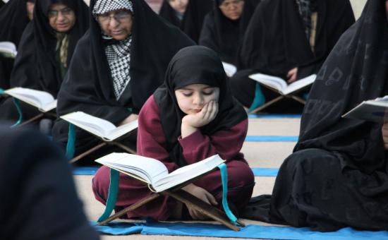 	گزارش تصویری روز نهم آیین جزخوانی ماه مبارک رمضان ۱۴۴۷