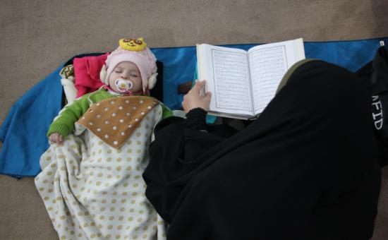 	گزارش تصویری روز نهم آیین جزخوانی ماه مبارک رمضان ۱۴۴۷