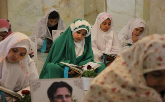 	گزارش تصویری روز نهم آیین جزخوانی ماه مبارک رمضان ۱۴۴۷