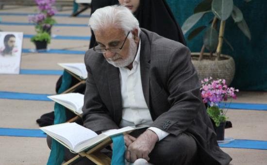 گزارش تصویری روز دهم آیین جزخوانی ماه مبارک رمضان ۱۴۴۷
