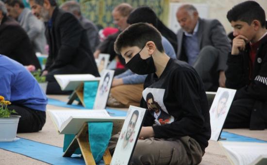 گزارش تصویری روز دهم آیین جزخوانی ماه مبارک رمضان ۱۴۴۷