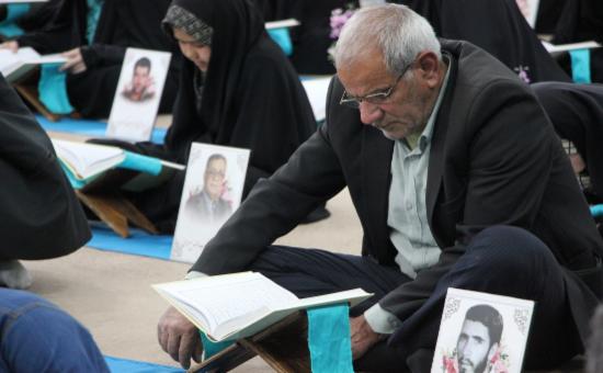 گزارش تصویری روز دهم آیین جزخوانی ماه مبارک رمضان ۱۴۴۷
