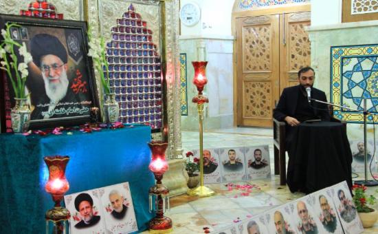 	گزارش تصویری روز دواردهم آیین جزخوانی ماه مبارک رمضان ۱۴۴۷