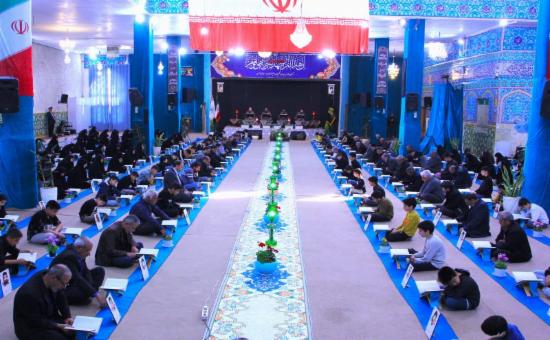 	گزارش تصویری روز دواردهم آیین جزخوانی ماه مبارک رمضان ۱۴۴۷