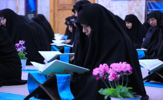 	گزارش تصویری روز دواردهم آیین جزخوانی ماه مبارک رمضان ۱۴۴۷